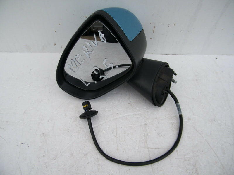 VAUXHALL MERIVA B 2012-2017 DOOR WING MIRROR LEFT PASSENGER SIDE N/S BLUE 025