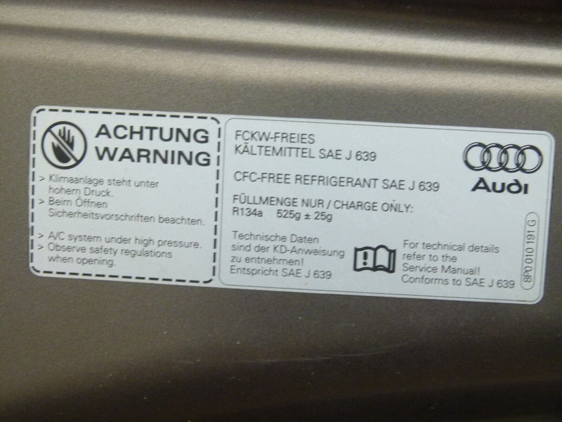 AUDI TT 8J 2007-2013 GENUINE ALUMINIUM FRONT BONNET HOOD PANEL IN GREY