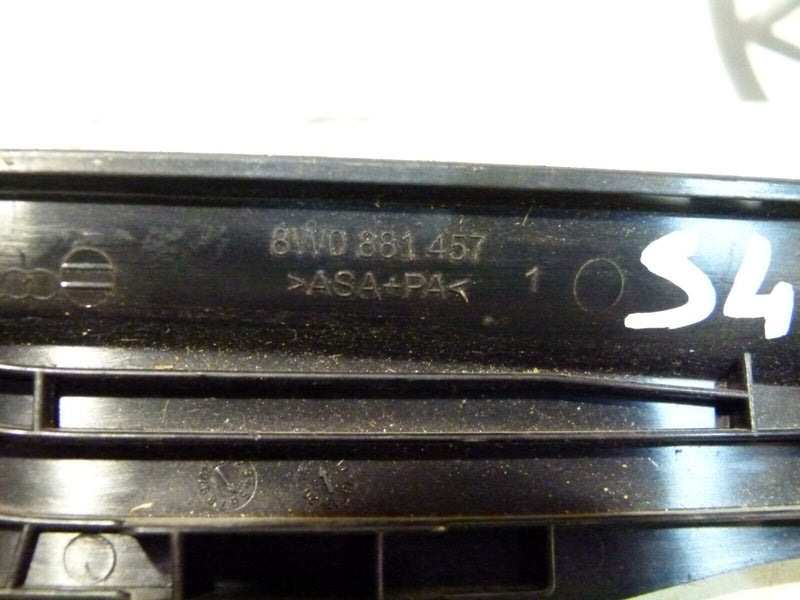 AUDI A4 S4 8W B9 SEAT FRAME TRIM LEFT SIDE GENUINE 8W0881457