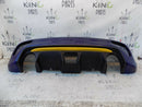 FIAT 500 ABARTH 959 FCL 16-ON BLUE REAR BUMPER+DIFFUSER GENUINE 735633081