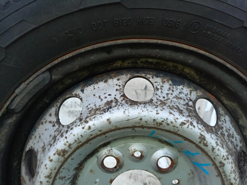 DUCATO BOXER RELAY 16" STEEL WHEEL ET68 + TYRE 235/65/16C