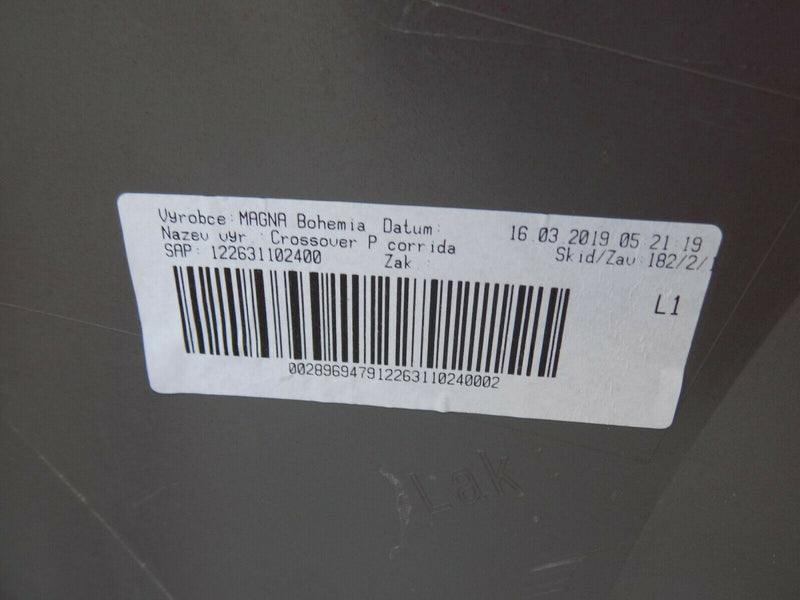 SKODA KAMIQ 2019-ON FRONT BUMPER IN RED 658807221