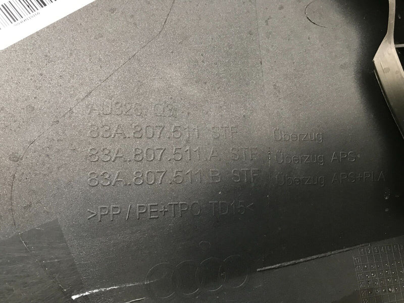 AUDI Q3 FY S-LINE 2018-ON REAR BUMPER PDC GENUINE 83A807521