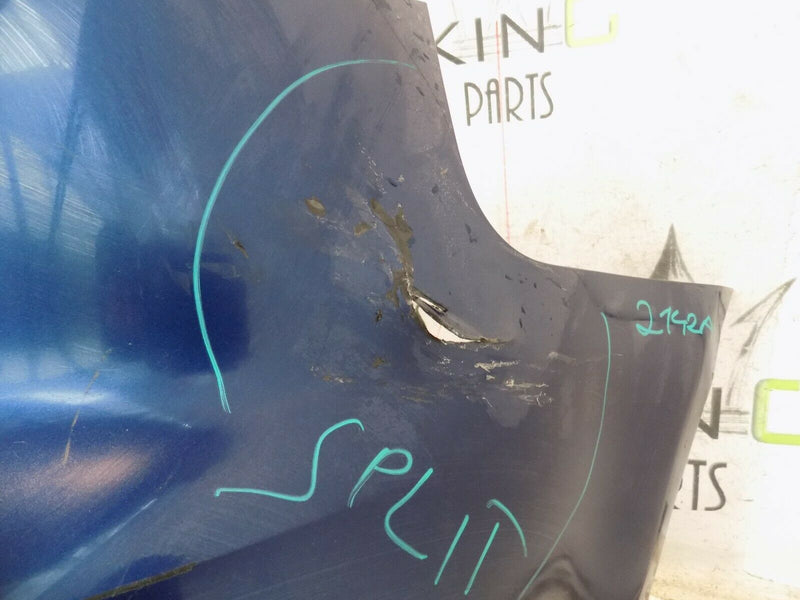 AUDI A3 8P4 2004-2008 SPORTBACK 5 DR BLUE REAR BUMPER GENUINE 8P4807511
