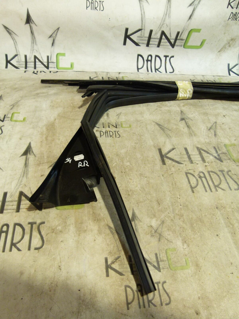 AUDI A4 S4 8W B9 2016-ON REAR RIGHT DOOR FRAME SEAL TRIM SET 8W0867672