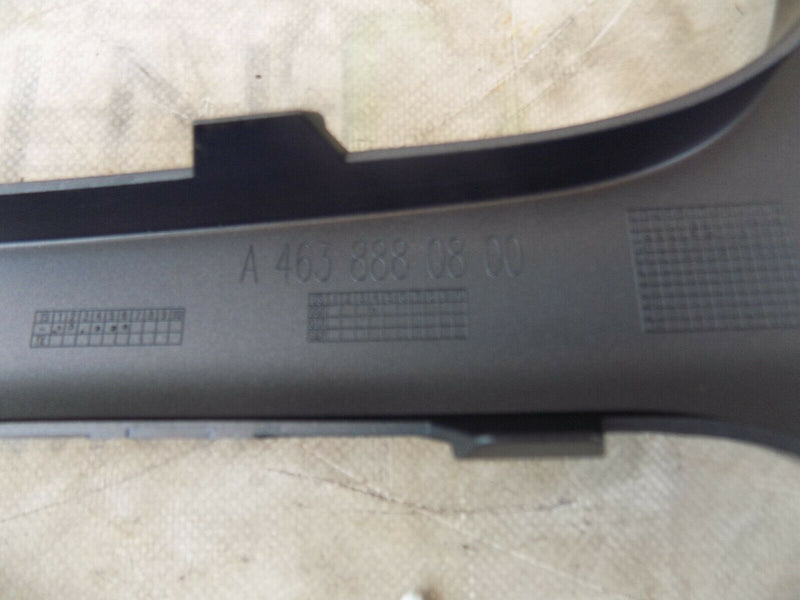 MERCEDES-BENZ G-CLASS W463 2018-ON FRONT  GRILL CENTRAL FRAME A4638880800 BLACK