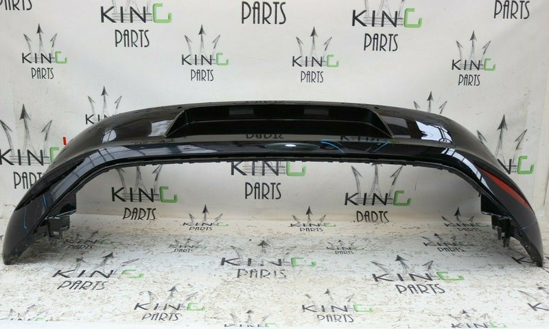 VW GOLF VII MK7 2013-2016 BLACK REAR BUMPER GENUINE PDC HOLES 5G6807421