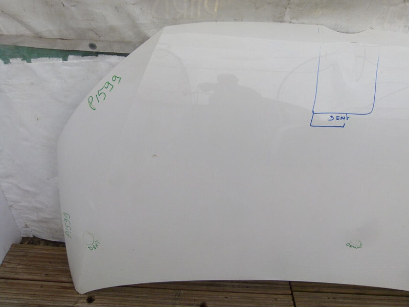 VW TOURAN 2nd FACELIFT 2010-15 GENUINE BONNET HOOD PANEL WHITE 1T0823155