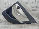 MERCEDES C CLASS W205 2014-2021 DRIVER SIDE REAR DOOR CARD BLACK & BEIGE #