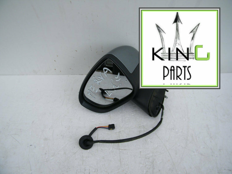 VAUXHALL MERIVA B 2012-2017 DOOR WING MIRROR LEFT PASSENGER SIDE N/S GREY