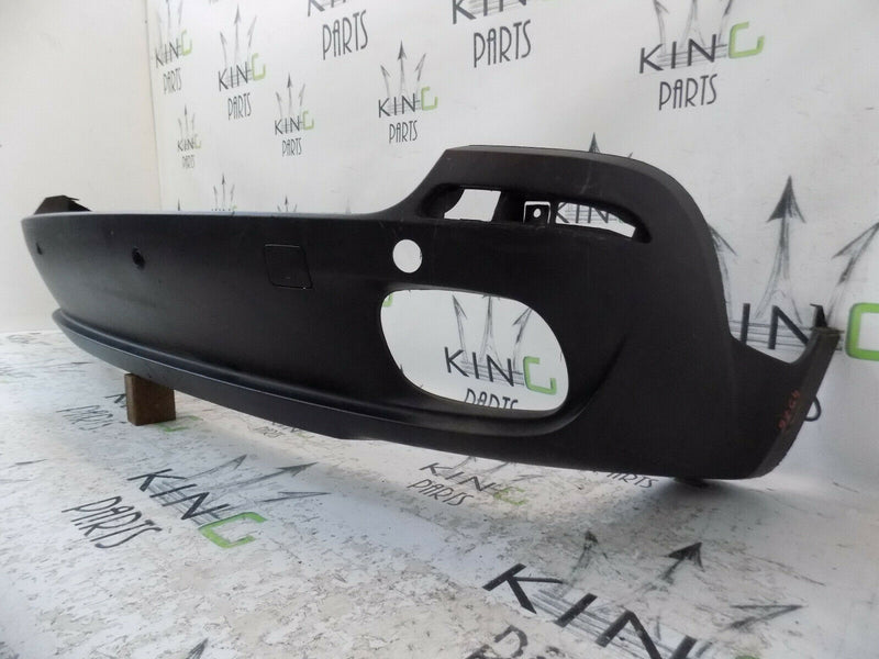 BMW X5 E53 2002-2006 BLACK REAR BUMPER GENUINE PDC HOLES 8402325