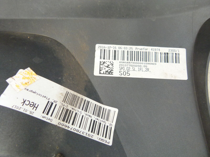 AUDI Q2 S-LINE 2016-18 REAR BUMPER PDC GENUINE 81A807511