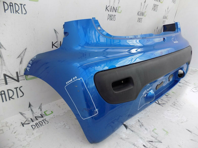 PEUGEOT 107 CITROEN C1 2005-2013 REAR BUMPER IN BLUE 52159-0H050