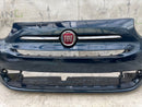 FIAT 500 LOUNGE FACELIFT 2015-23 FRONT BUMPER & TOP BADGE LOGO 735619491