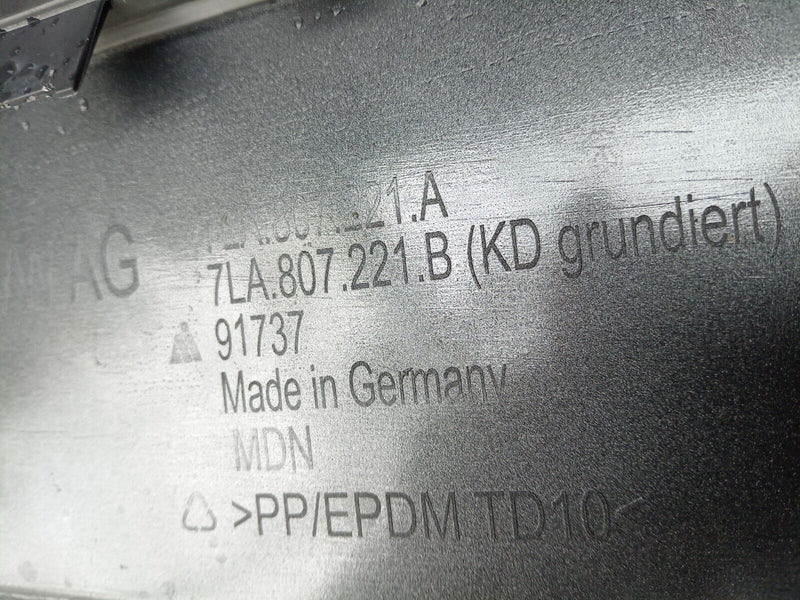 VW TRANSPORTER T6.1 2019-ON FACELIFT FRONT BUMPER GENUINE 7LA807221B