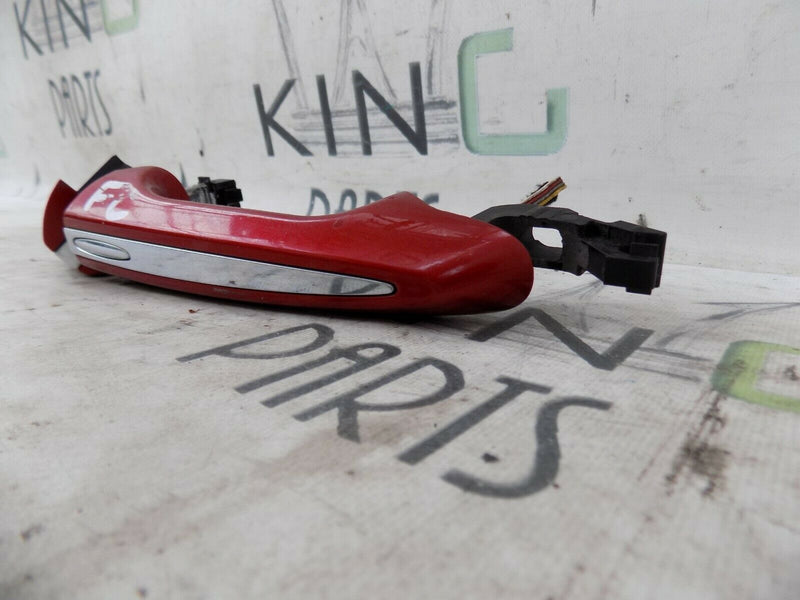 JAGUAR XJ (X351) 2010-2019 FRONT LEFT DOOR EXTERNAL HANDLE IN RED *N2