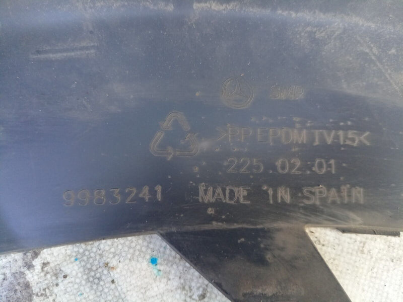 MERCEDES E VITO HYBRID W447 2019-ON FRONT BUMPER GENUINE A4478804702