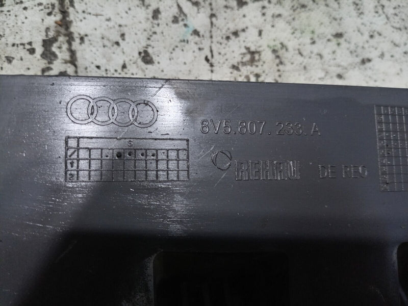 AUDI A3 8V 2012-2016 FRONT BUMPER UNDERTRAY COVER SUPPORT 8v5807233A