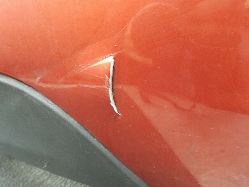 Vauxhall Meriva B Facelift 2013-On Rear Bumper Genuine Red (A3382)