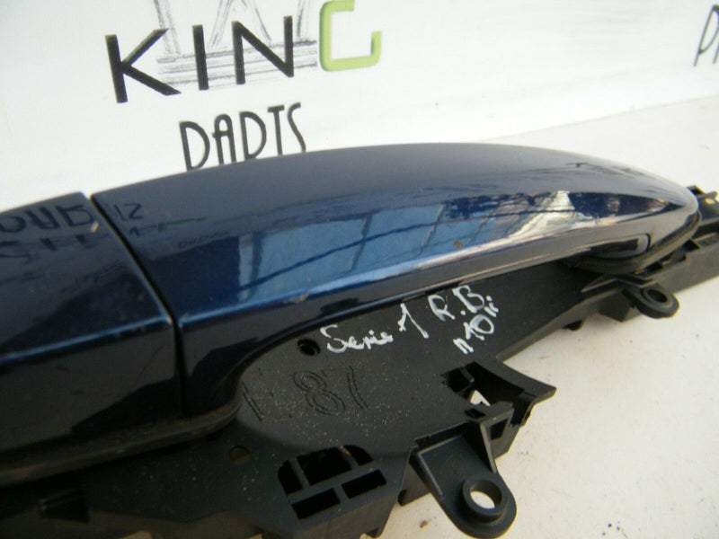 BMW 1 SERIES E87 2004-2013 5DR REAR RIGHT DOOR HANDLE IN BLUE