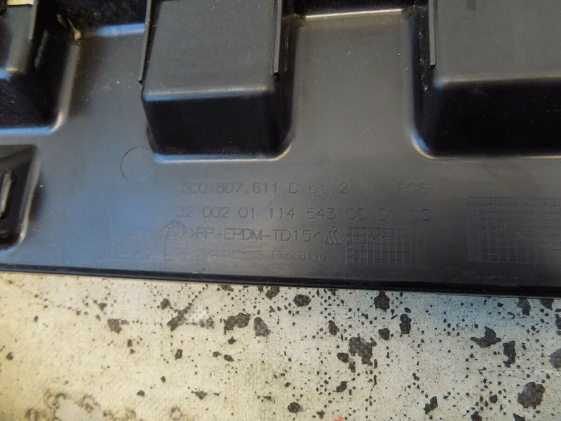 SKODA OCTAVIA 2013 -17 FRONT BUMPER LOWER ABSORBER UNDER TRAY 5E0807611A