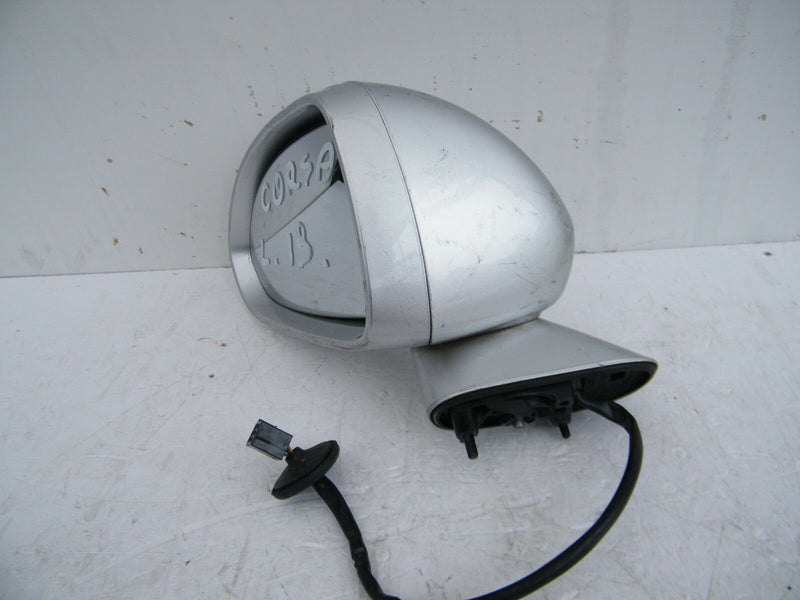 VAUXHALL CORSA D MK3 2006-14 GENUINE WING DOOR MIRROR LEFT SIDE N/S SILVER