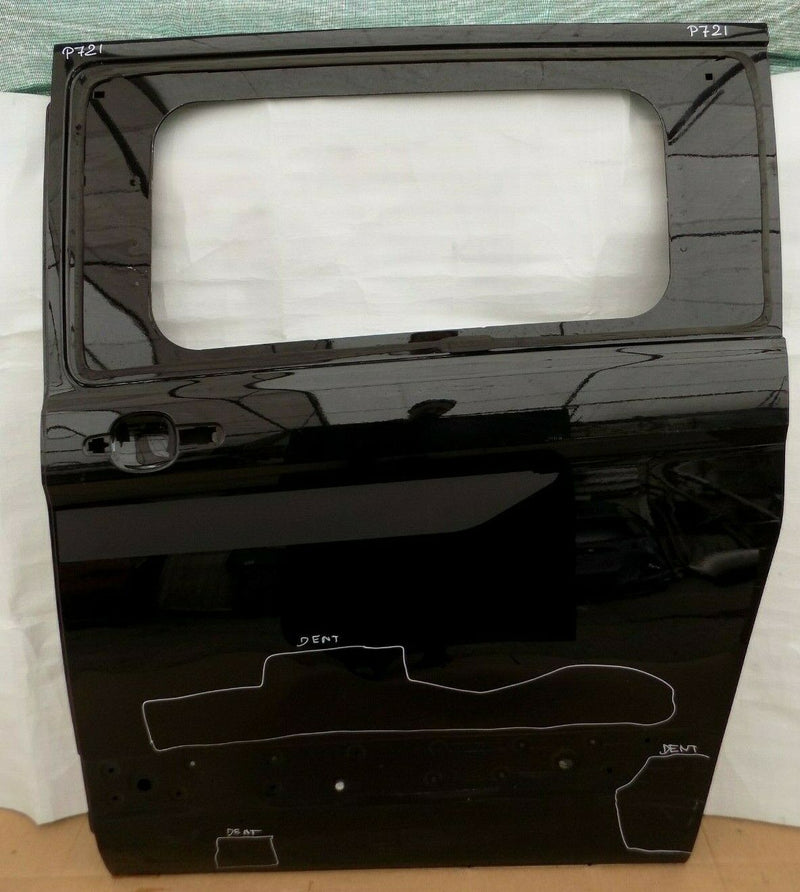 FORD TRANSIT CUSTOM 2012-ON LEFT SIDE SLIDING DOOR BLACK *NO GLASS