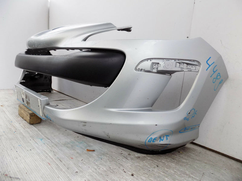 PEUGEOT 308 MK1 T7 2007-2010 SILVER FRONT BUMPER GENUINE 9680484677