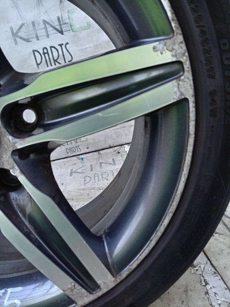 BMW F20 17" ALLOY WHEEL RIM 7.5J ET43 & TYRE 225/45/18 6850151