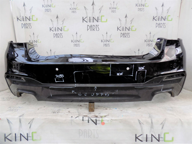 BMW 5 SERIES G30 M-SPORT 2017-2021 REAR BUMPER GENUINE 6x PDC 51128064711