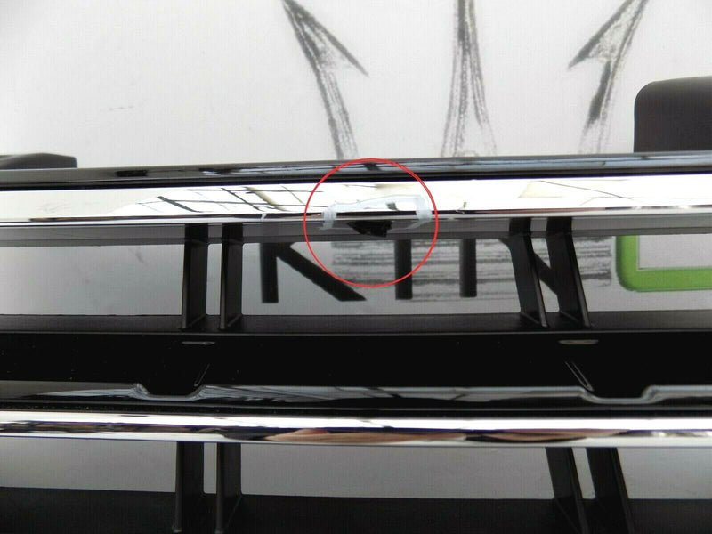 VW SPORTSVAN SV 2018 LCI FRONT BUMPER RADIATOR GRILL GRILLE *DENT* 510853653H