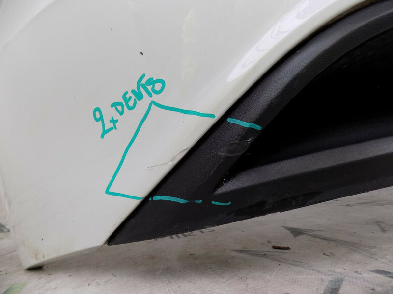 VW VOLKSWAGEN POLO 2017-2019 WHITE REAR BUMPER GENUINE 2GS807421