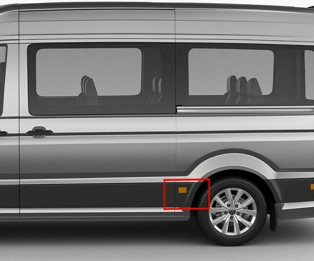 VW CRAFTER 7C 2018 REAR TRIM MOULDING LEFT SIDE PROTECT PANEL PDC 7C0853535