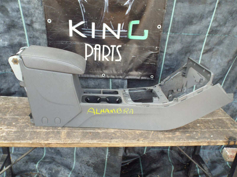 VW SHARAN ALHAMBRA 2010-2016 ARM REST ARMREST CENTRE CONSOLE IN GREY