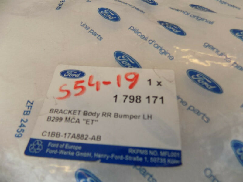 FORD FIESTA MK7 2009-2017 REAR BUMPER LEFT CARRIER BRASKET SUPPORT /S12-29/54-19