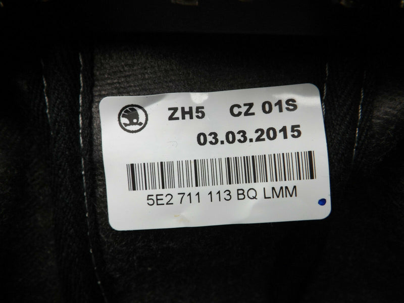 Skoda Special Edition Gear Stick Knob Gaiter 5 Speed Manual 5E2711113 Genuine