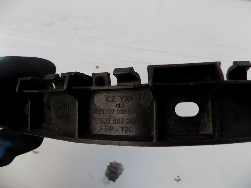 SKODA ROOMSTER 2006-2015 REAR BUMPER LEFT BRACKET HOLDER 5J7807393