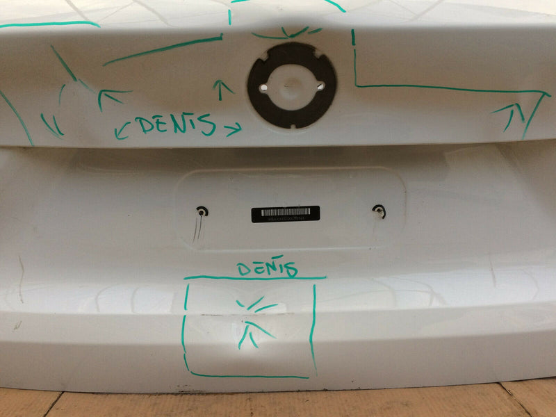 BMW X4 MK1 F26 2014-18 WHITE TAILGATE GENUINE BOOTLID SHELL PANEL