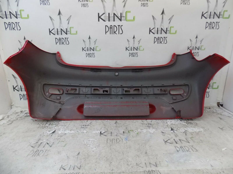 PEUGEOT 107 CITROEN C1 2005-2014 RED REAR BUMPER GENUINE 52159-0H050
