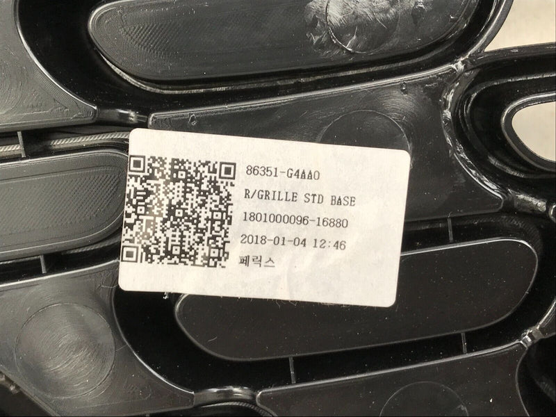 HYUNDAI i30 FASTBACK 2019-ON *NEW* FRONT BUMPER GRILL GRILLE 86351-G4AA0