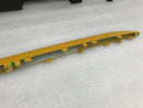 FIAT 500 ABARTH 595 LCI 2016-ON REAR BUMPER DIFFUSER & YELLOW TRIM MOULDING