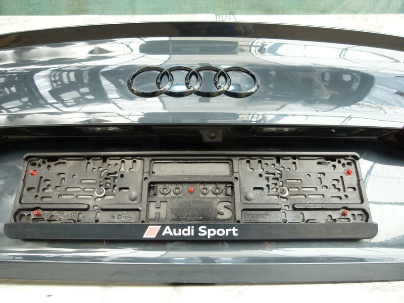 AUDI S4 A4 8W 2016-22 SALOON COMPLETE BOOT LID PANEL & HINGES REAR LIGTS