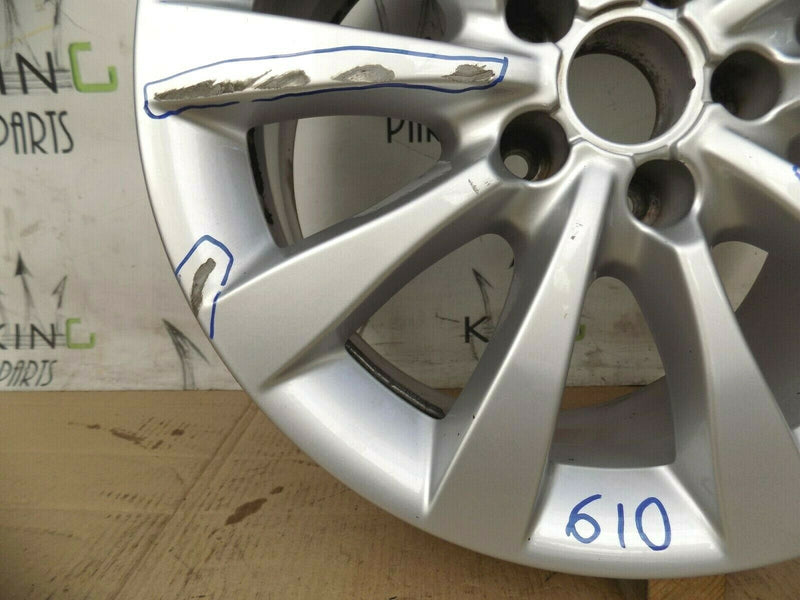 AUDI A6 17" INCH RIM ALLOY WHEEL 8J X17H2 ET39 SILVER *DAMAGE 4G0601025BH