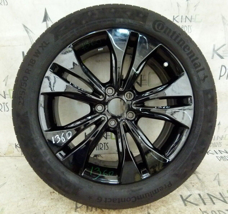 BMW X1 F48 WHEEL ALLOY RIM & TIRE 7.5JX18H2 ET51 6885381 GENUINE