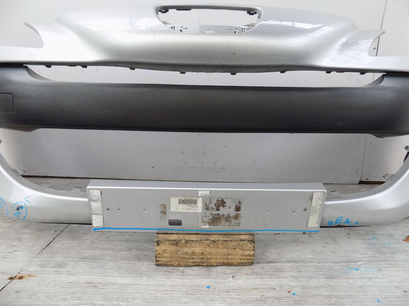 PEUGEOT 308 MK1 T7 2007-2010 SILVER FRONT BUMPER GENUINE 9680484677