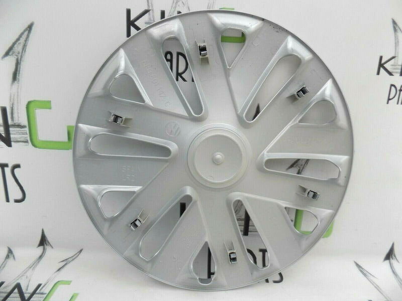 VOLKSWAGEN POLO 2009-2018 GENUINE CAPS 4x WHEEL TRIMS 15' CAP COVERS 6R0601147C
