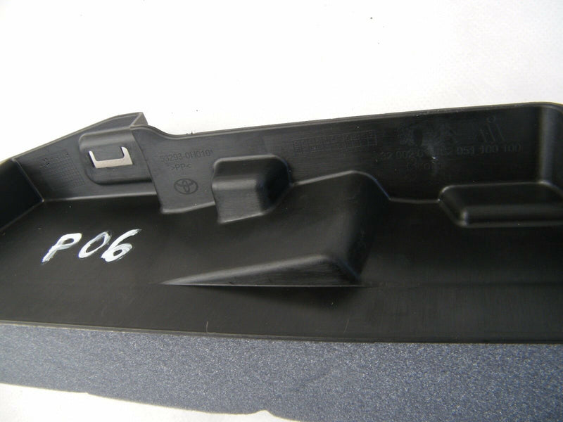 Peugeot 108 2001 Front Bumper Upper Deflector 1612227480 (P06 / S20-15)