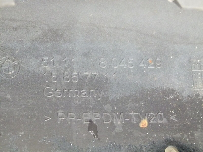 BMW 1SERIES E82 E88 M-SPORT 2007-2011 FRONT BUMPER GENUINE 5111 8045429