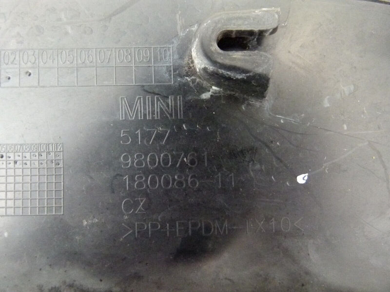 MINI COUNTRYMAN R60 LCI 2014-16 FRONT LEFT WHEEL ARCH TRIM 5177 9800761