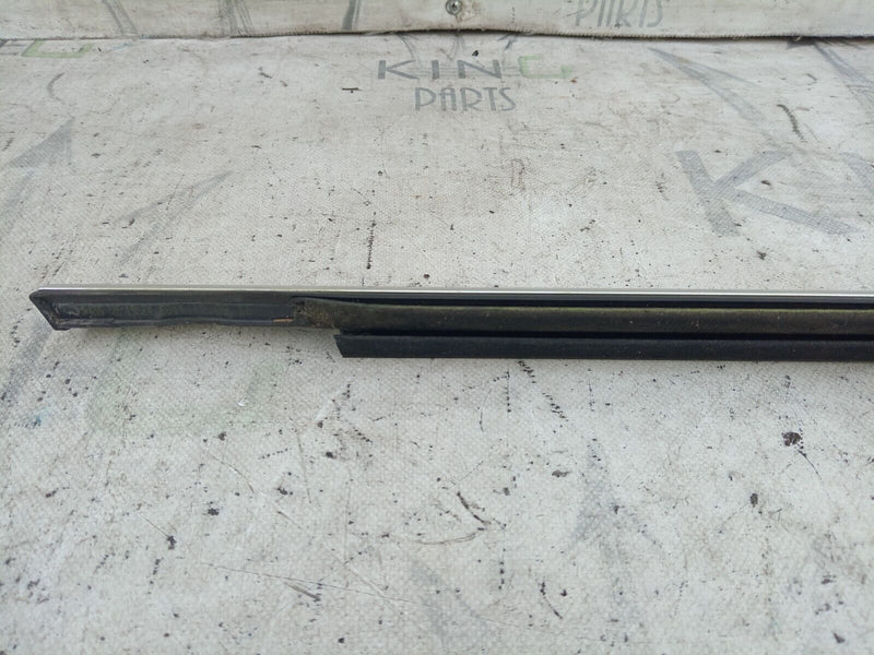 MERCEDES W205 C CLASS 14-21 FRONT LEFT WINDOW SEALING RAIL CHROME A2057201924 #